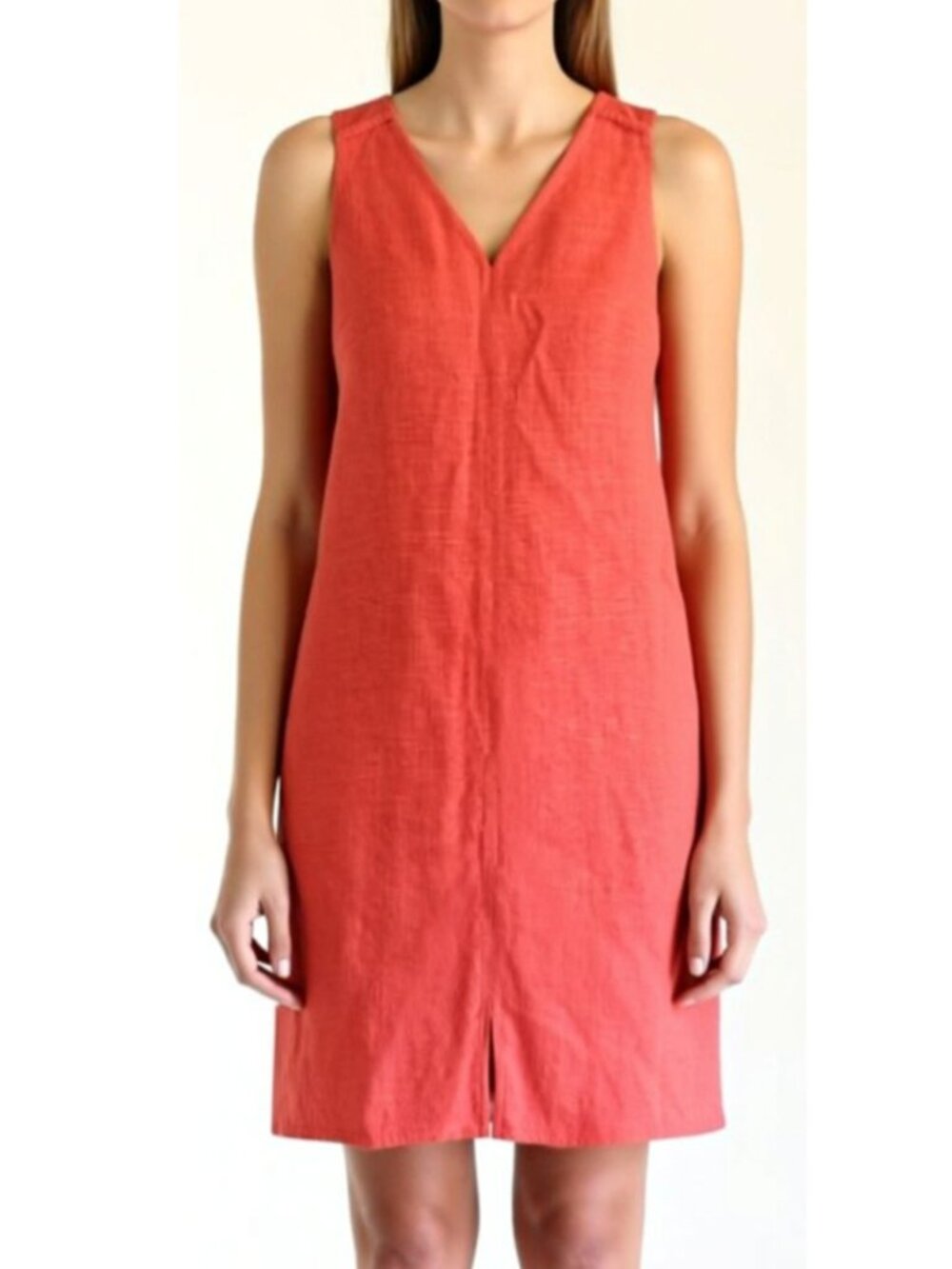 Talbot's orange sleeveless dress, Size 2 (P3) Excellent Condition